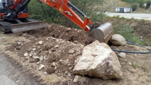 Travaux d’extension du réseau d’eau route de la Cillère et chemins de Nestri et de Condour